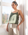 SERAPHINA WATERFALL CAMISOLE KHAKI